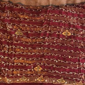 Brand New Wedding / Party Heavy Sari with Zardosi Work